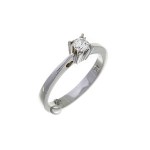 Δαχτυλιδι Μονοπετρο με Διαμαντι 0,22 Ct , F , VS1
